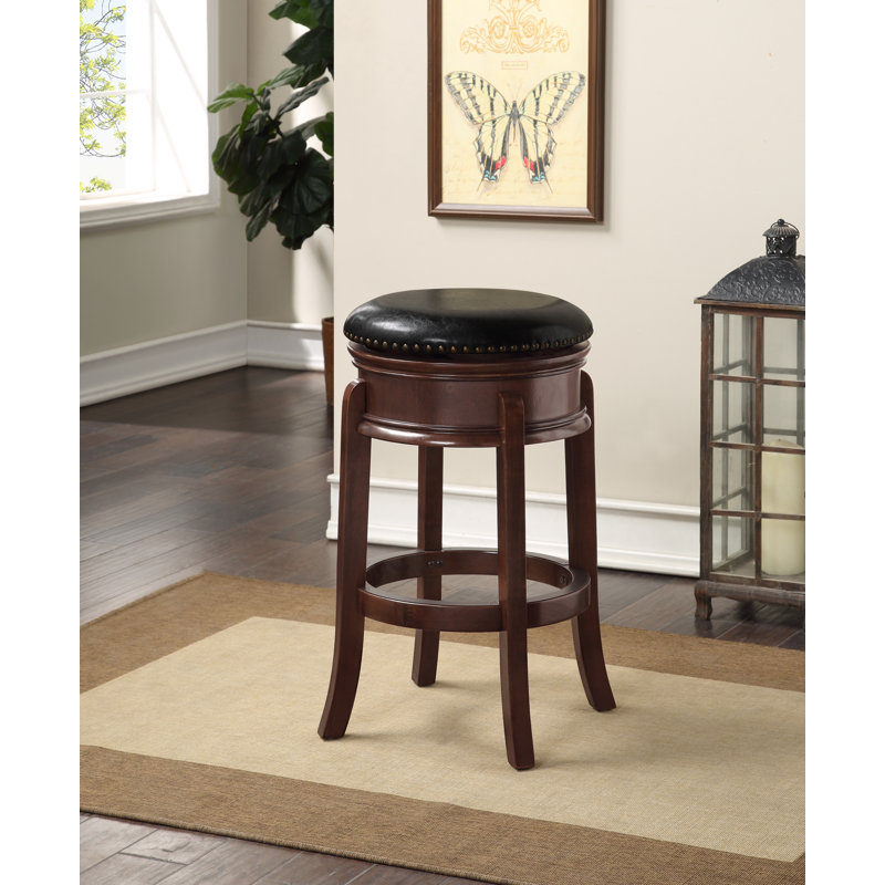 Charlton Home® Kingsford Bar & Counter Swivel Stool & Reviews Wayfair